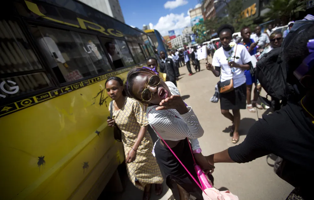 Kenya Women March for Right to Wear Mini-Skirts