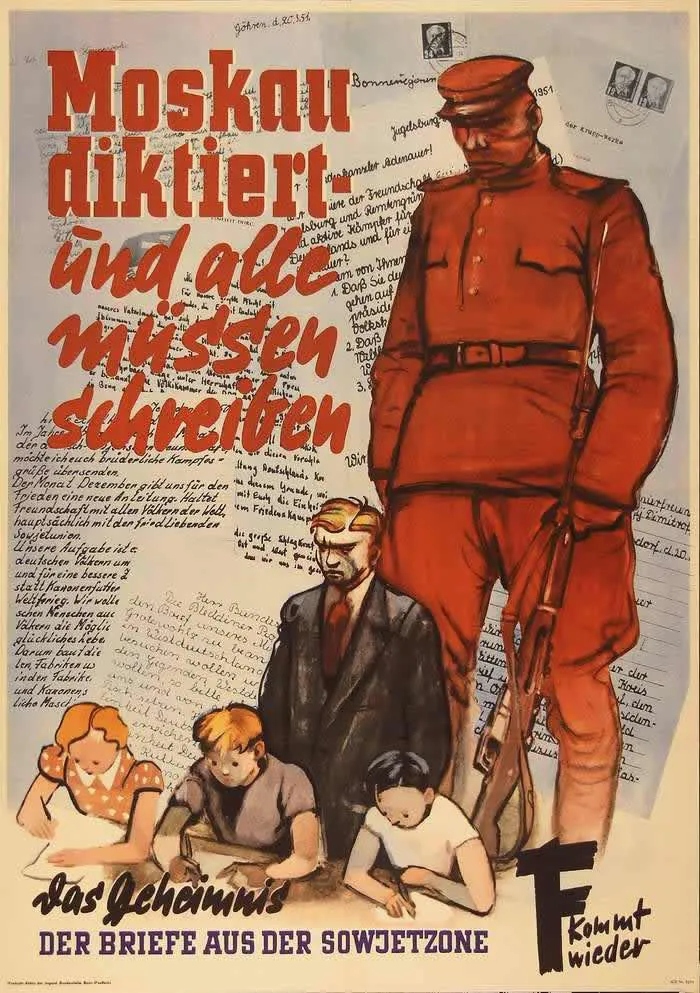 Large Set of Propagandistic Anti-Soviet Posters (1920 – 1980)