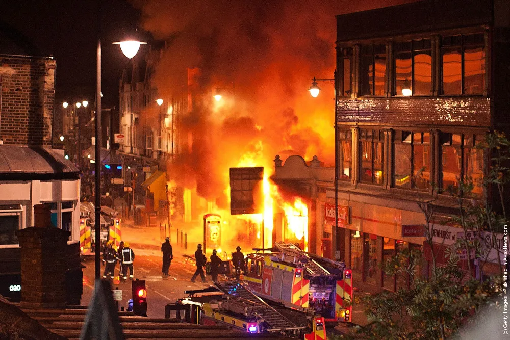 Rioting Breaks Out Across London