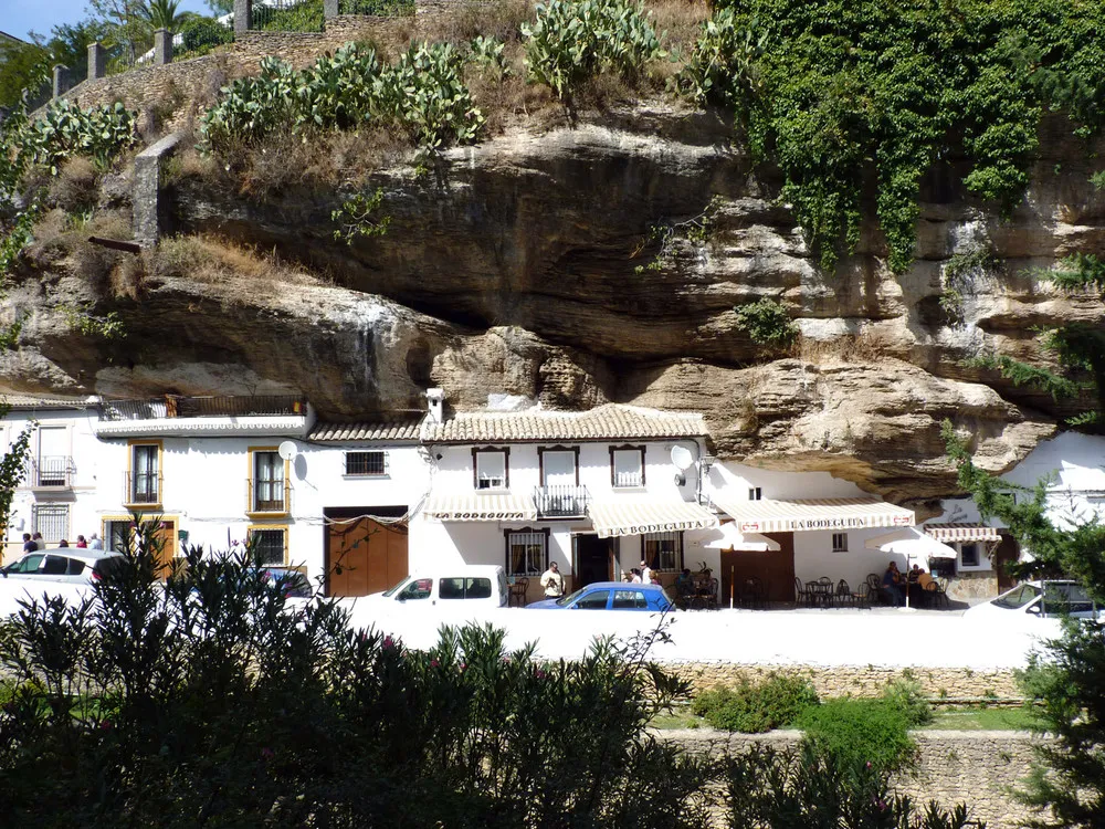 City Built into Rock: Setenil De Las Bodegas