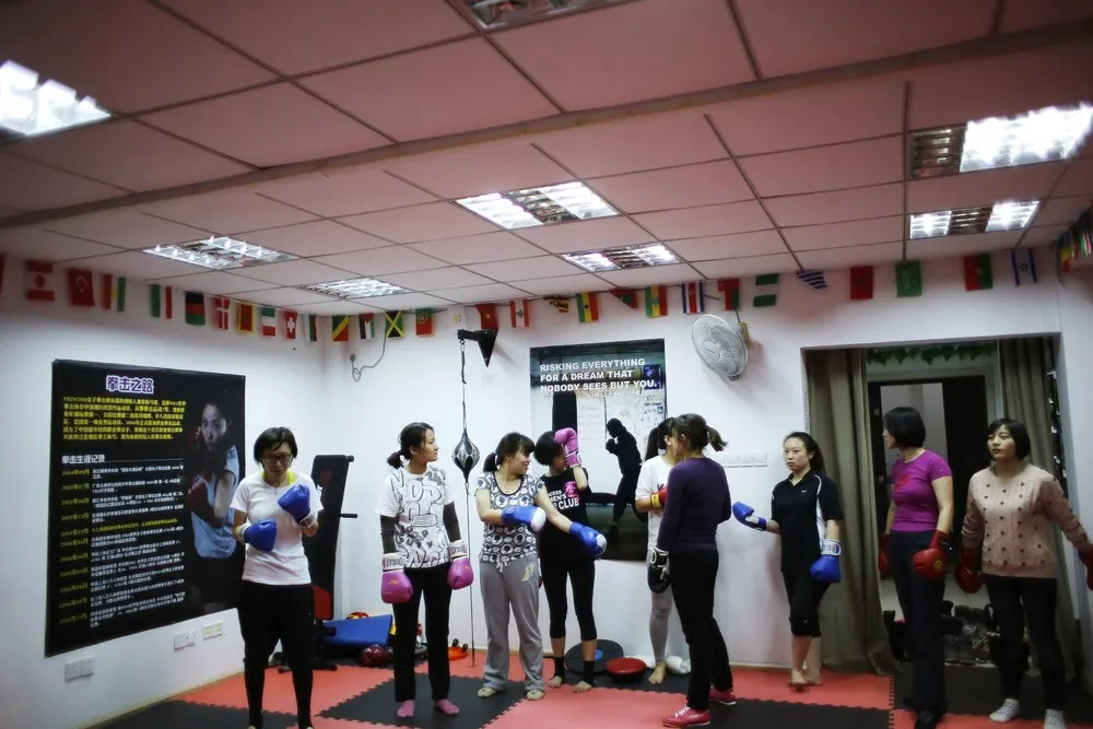 A First “Only for Women” Boxing Club in China
