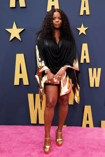 American comedian Janelle James attends the BET Awards in Los Angeles, California, U.S. June 25, 2023. (Photo by Mario Anzuoni/Reuters)