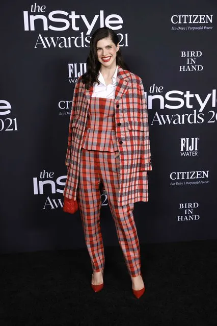 American actress Alexandra Daddario attends the 6th Annual InStyle Awards on November 15, 2021 in Los Angeles, California. (Photo by Frazer Harrison/Getty Images)
