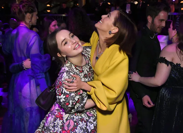 Kaitlyn Dever and Zoey Deutch at the Netflix Golden Globes After Party on January 05, 2020 in Beverly Hills, California. (Photo by Rob Latour/Variety/Rex Features/Shutterstock)