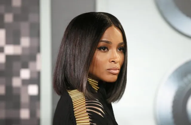 Singer Ciara arrives at the 2015 MTV Video Music Awards in Los Angeles, California, August 30, 2015. (Photo by Danny Moloshok/Reuters)