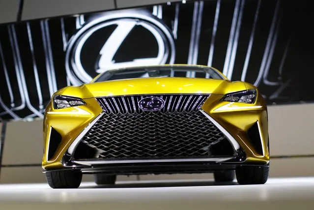 The Lexus LF-C2 concept vehicle is shown during the model's world debut at the Los Angeles Auto Show in Los Angeles, California November 19, 2014. (Photo by Mario Anzuoni/Reuters)