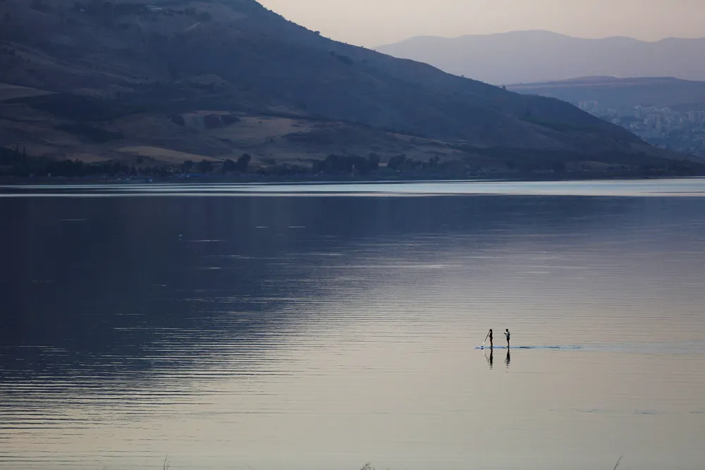 The Sea of Galilee: Receding Waters of Biblical Lake