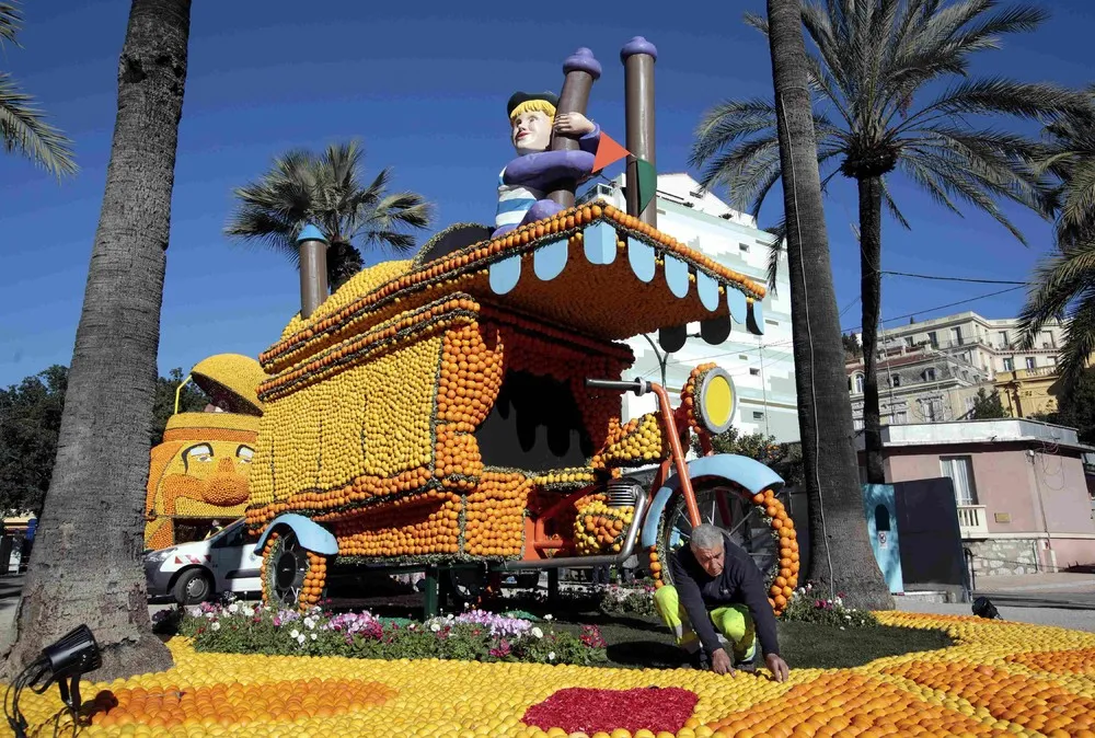 Lemon Festival in Menton