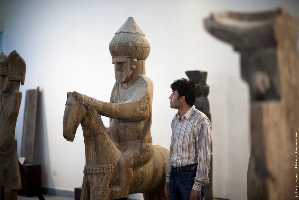 Repaired Sculptures Exhibited In Kabul