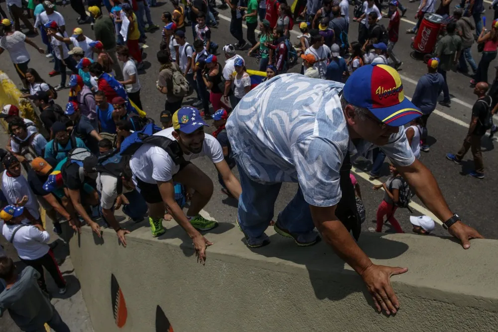 Massive Anti-Government Marches in Venezuela