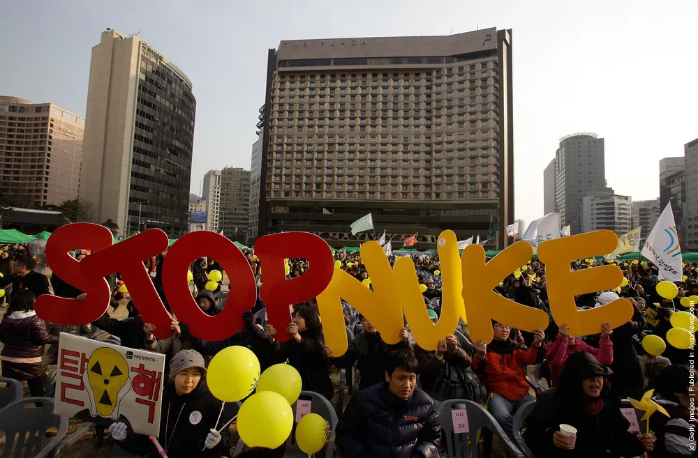 South Korean Protest Against Nuclear Power
