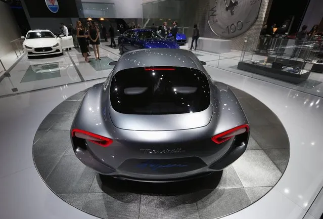 The Maserati Alfieri concept car is shown at the Los Angeles Auto Show in Los Angeles, California November 19, 2014. (Photo by Mario Anzuoni/Reuters)