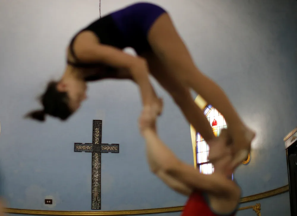 Circus School inside a Church