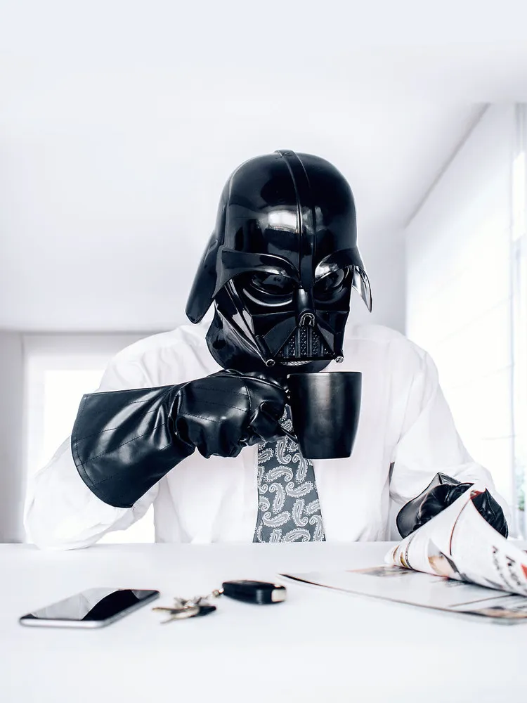 The Daily Life of Darth Vader by Pawel Kadysz
