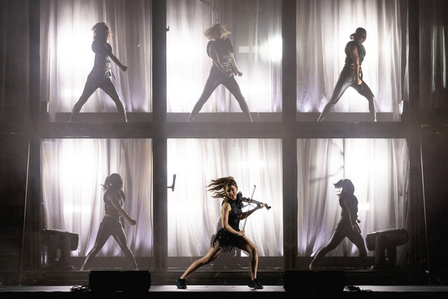Violinist Lindsey Stirling performs in concert during “The Duality Tour” at Moody Center on July 24, 2024 in Austin, Texas. (Photo by Rick Kern/Getty Images)