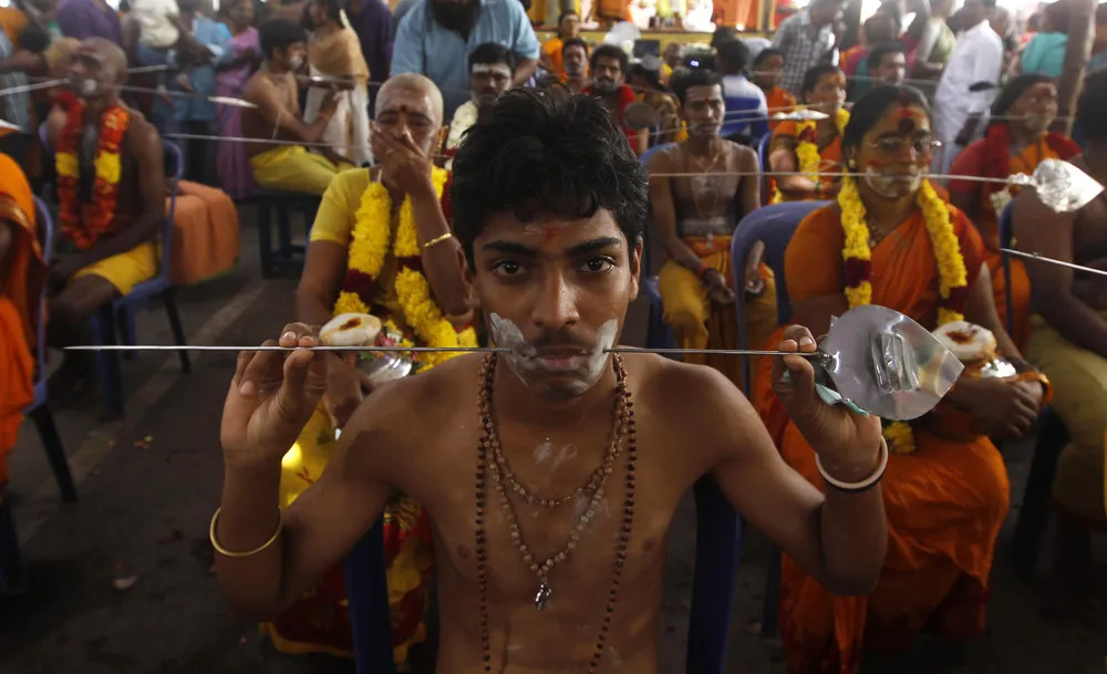 Thaipusam in India and Singapur
