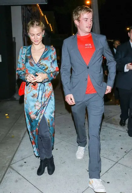 Graham Rogers out and about, outside Cecconi's West Hollywood in Los Angeles, USA on January 4, 2020. (Photo by Rex Features/Shutterstock)