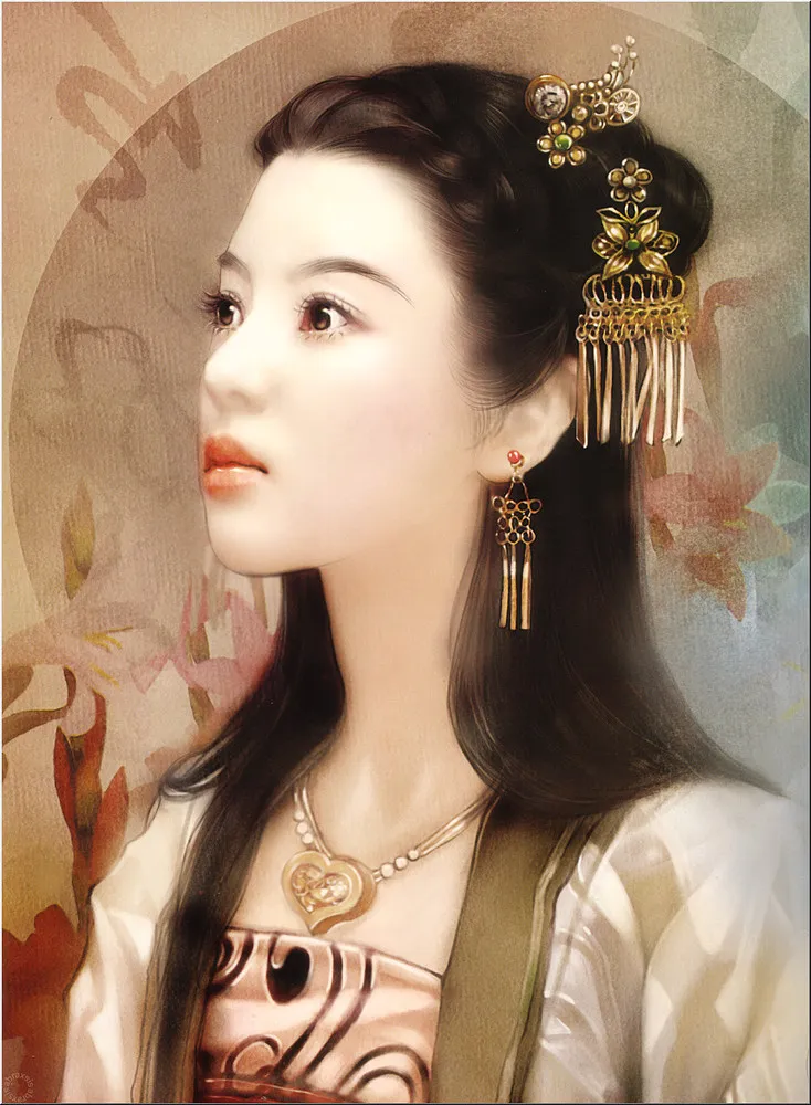 Chinese Beauty by Der Jen (Dezhen)