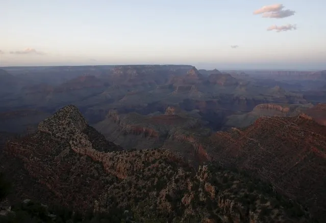 Grand Canyon National Park in northern Arizona, April 14, 2015. (Photo by Jim Urquhart/Reuters)