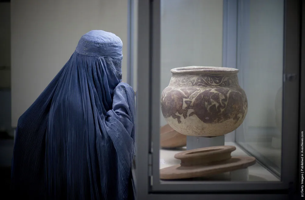 Repaired Sculptures Exhibited In Kabul