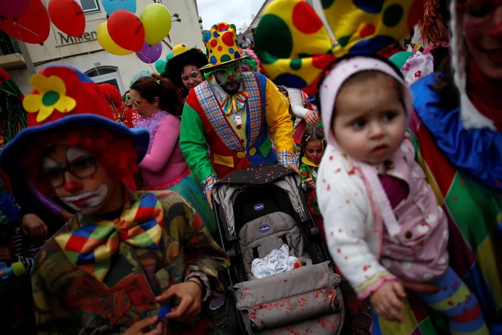 Clowns Parade in Portugal