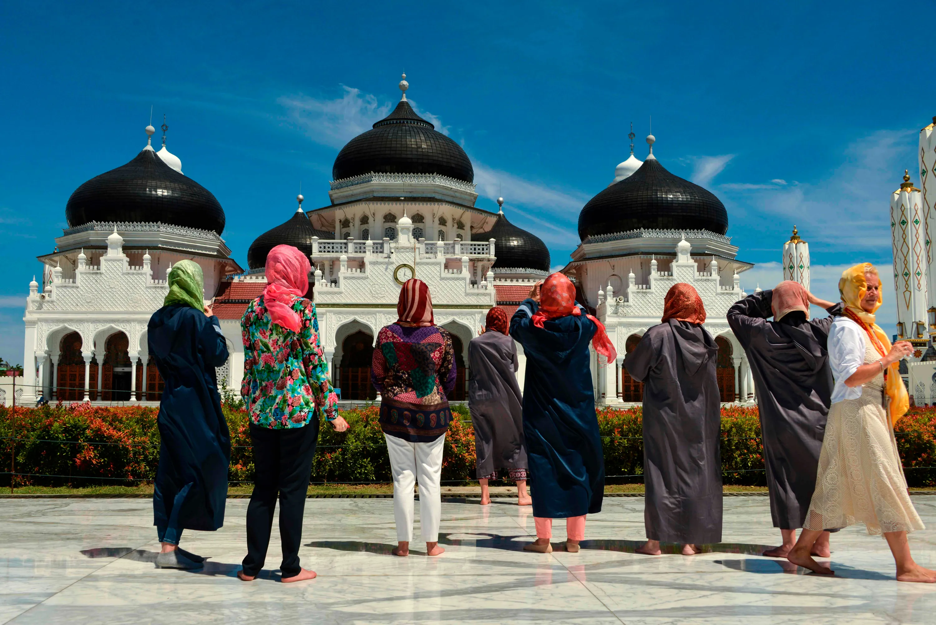 Азия мусульмане. Религиозный туризм в Индонезии.