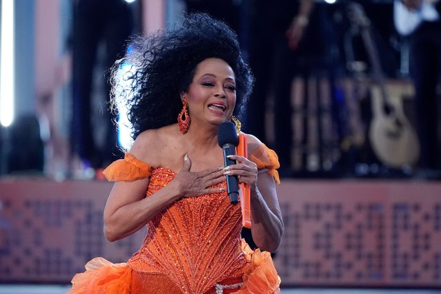 Diana Ross performs during “Live From Detroit: The Concert at Michigan Central” on Thursday, June 6, 2024, in Detroit. (Photo by Carlos Osorio/AP Photo)