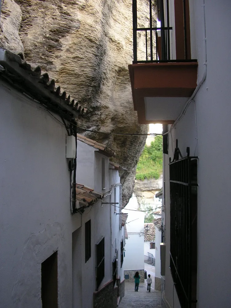 City Built into Rock: Setenil De Las Bodegas