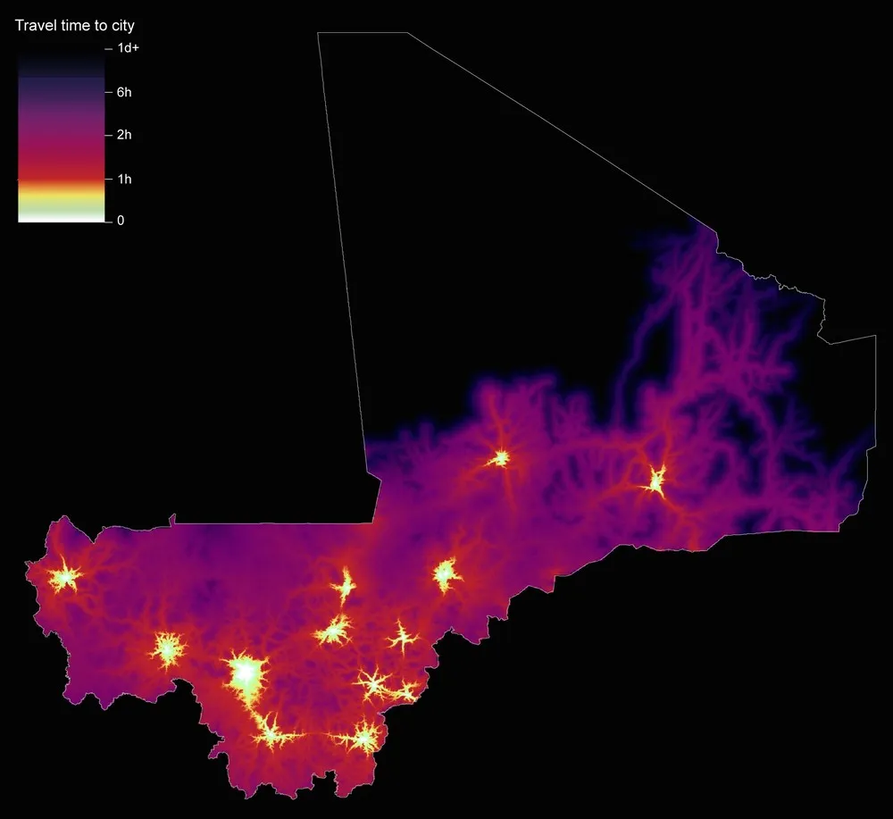 Travel Times to Cities around the World
