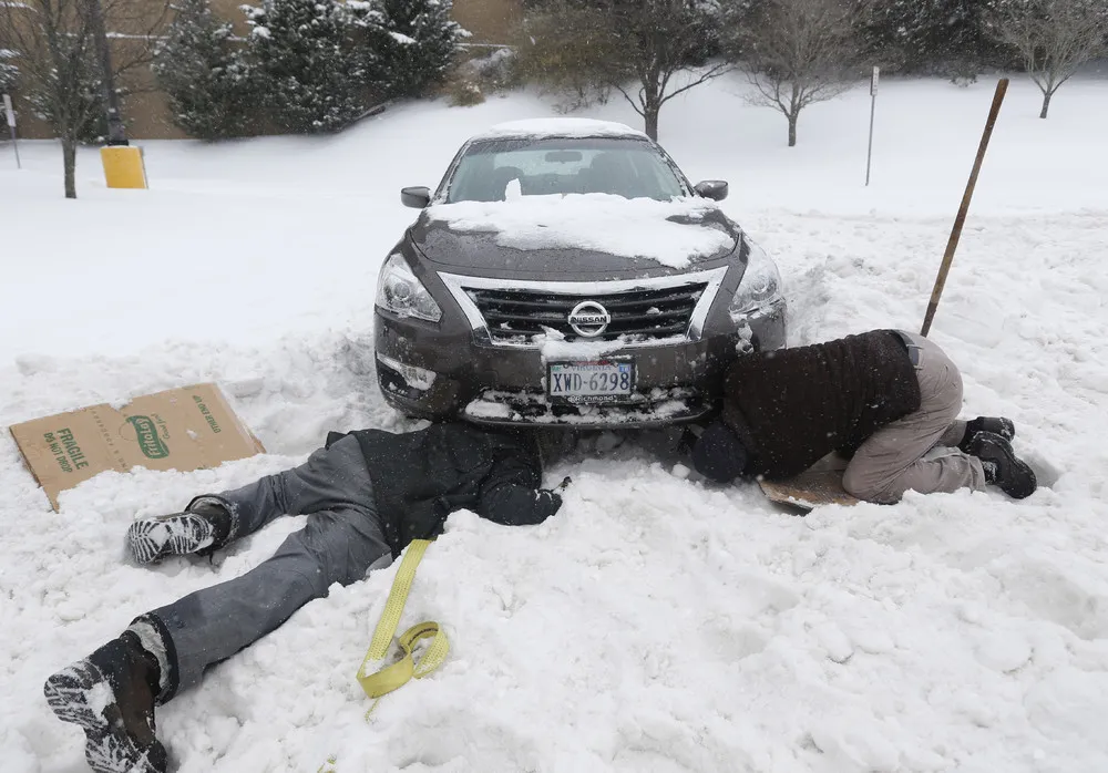 Blizzard Blasts American East Coast