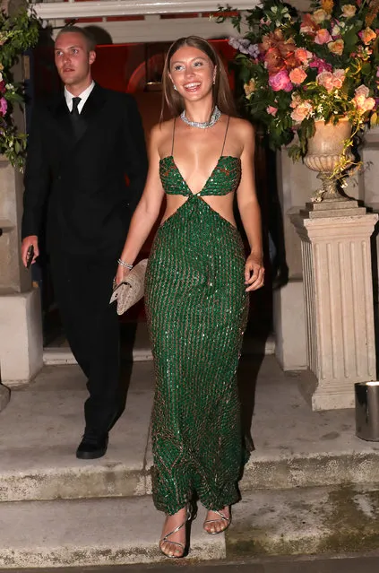 British model Iris Law attends Bvlgari Magnifica Gala dinner at Spencer House in London, United Kingdom on June 25, 2021. (Photo by The Image Direct)