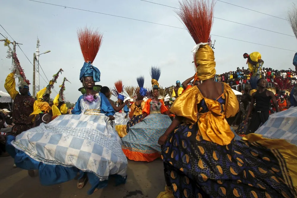 Popo Carnival of Bonoua in Cote d'Ivoire