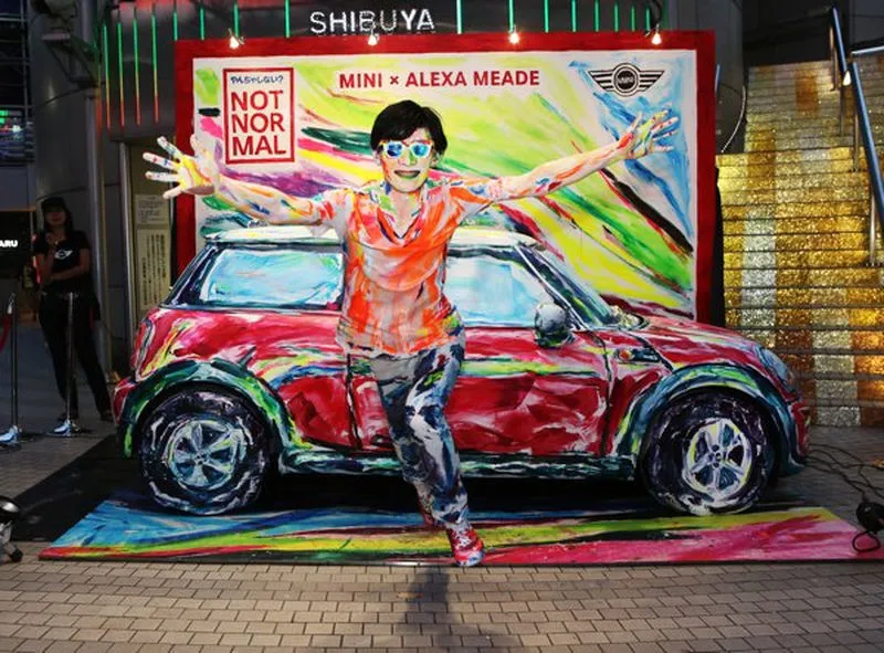 MINI Japan by Alexa Meade