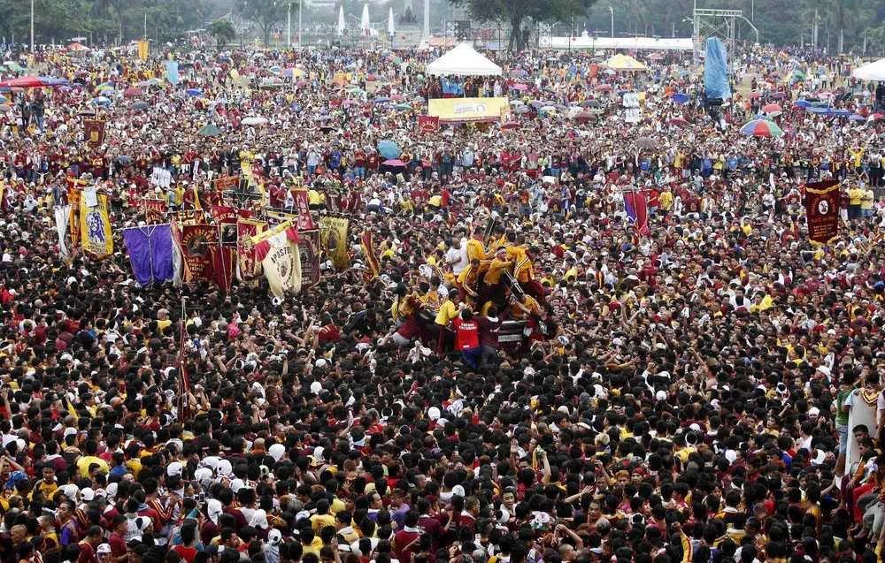 The Feast of the Black Nazarene in Manila
