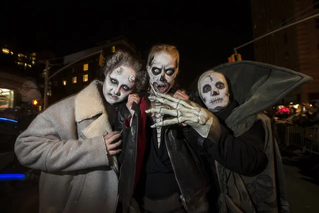The 2016 Greenwich Village Halloween parade, October 31, 2016 in the Manhattan borough of New York City. (Photo by Anthony Causi)