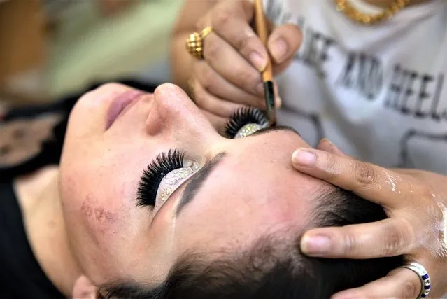 A general view of a beauty salon on July 8, 2023 in Kabul, Afghanistan. (Photo by Nava Jamshidi/Getty Images)