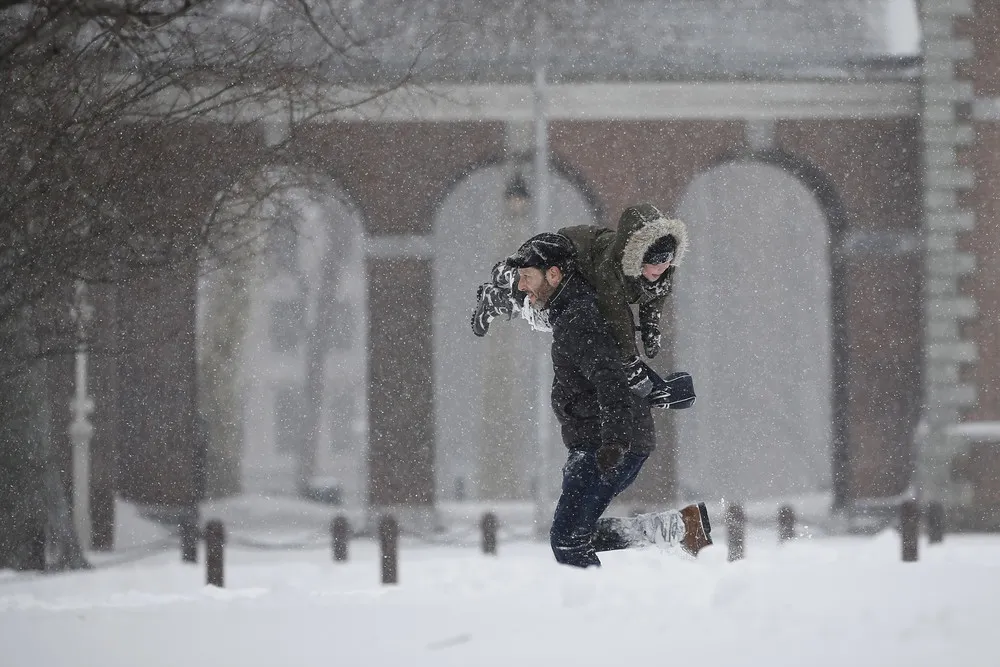 Blizzard Blasts American East Coast
