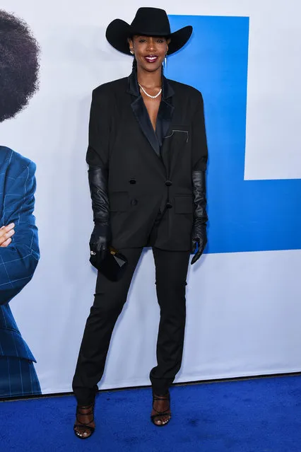 Kelly Rowland attends The Premiere Of Universal Pictures “Little” at Regency Village Theatre on April 08, 2019 in Westwood, California. (Photo by Presley Ann/Getty Images)