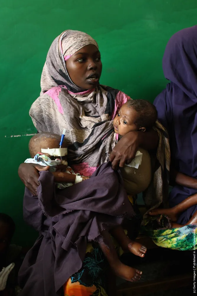 Somali Famine Refugees Seek Aid In Mogadishu