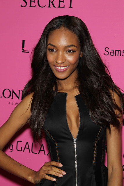 Model Jourdan Dunn attends the after party for the 2012 Victoria's Secret Fashion Show at Lavo NYC on November 7, 2012 in New York City. (Photo by Jim Spellman/WireImage)