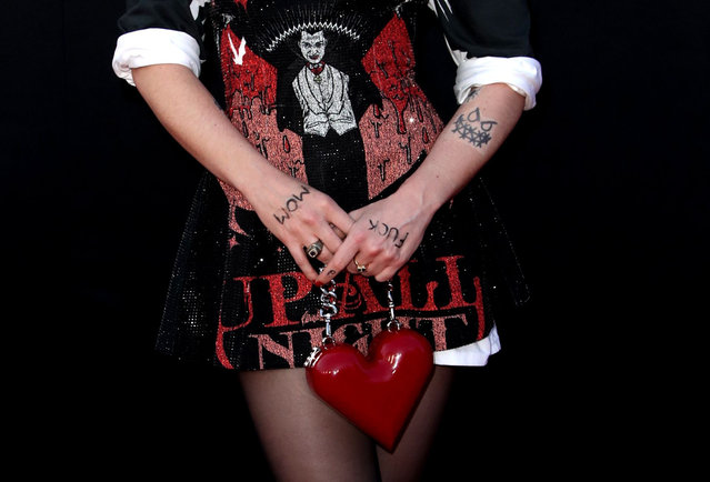 Cast member, American actress Kathryn Newton attends a premiere for the film “Abigail” in Los Angeles, California, U.S., April 17, 2024. (Photo by Matt Baron/BEI/Rex Features/Shutterstock)