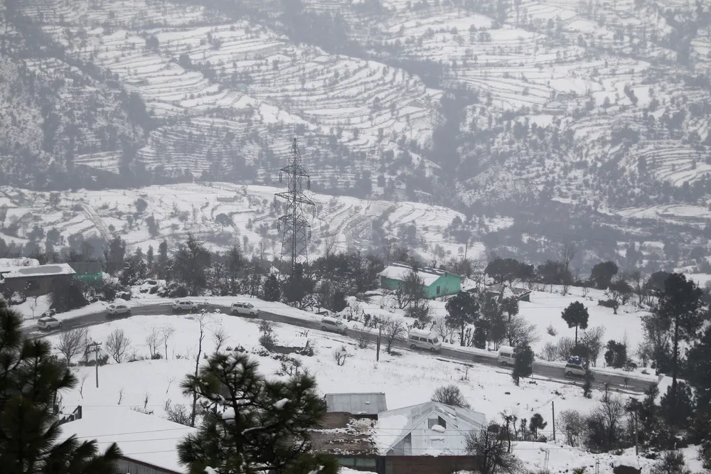 Snowfall in India