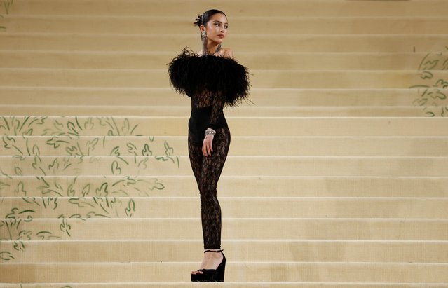 Olivia Rodrigo attends The 2021 Met Gala Celebrating In America: A Lexicon Of Fashion at Metropolitan Museum of Art on September 13, 2021 in New York City. (Photo by Mario Anzuoni/Reuters)