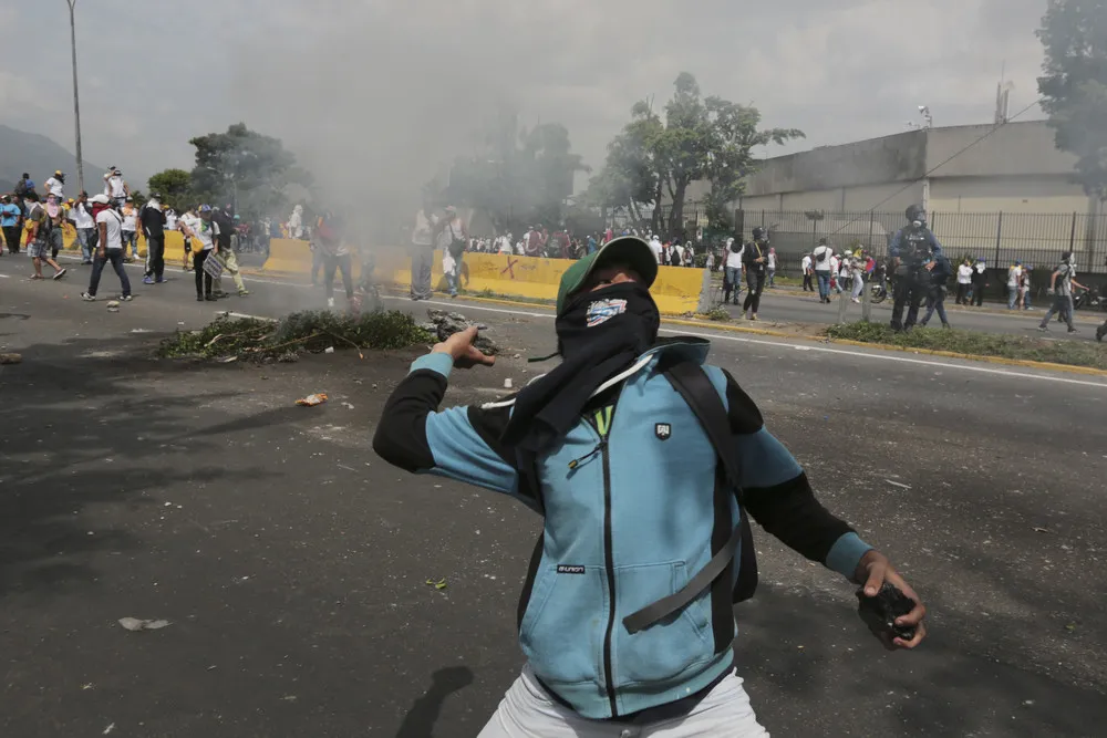 Massive Anti-Government Marches in Venezuela