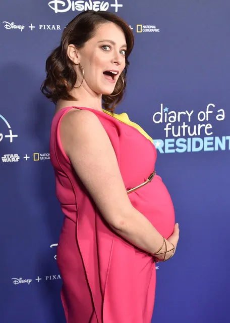 Rachel Bloom attends the premiere of Disney's “Diary Of A Future President” at ArcLight Cinemas on January 14, 2020 in Hollywood, California. (Photo by Gregg DeGuire/Getty Images)