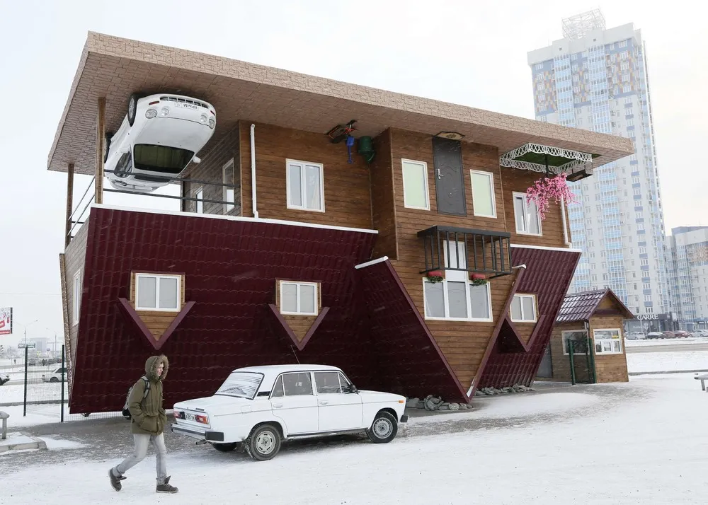 A Upside-down House in Siberia