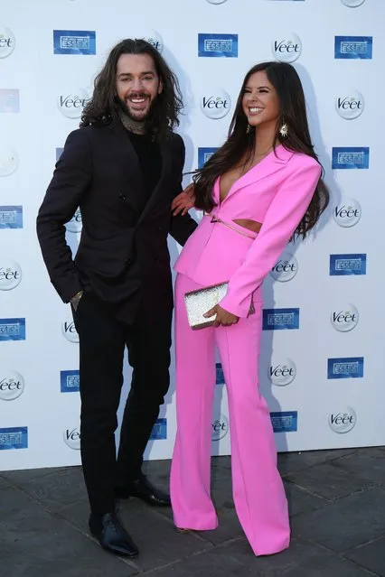 Pete Wicks and his new girlfriend Shelby Tribble attend “The Only Way Is Essex” TV show premiere in Chigwell, Essex, UK on March 19, 2018. (Photo by Beretta/Sims/Rex Features/Shutterstock)
