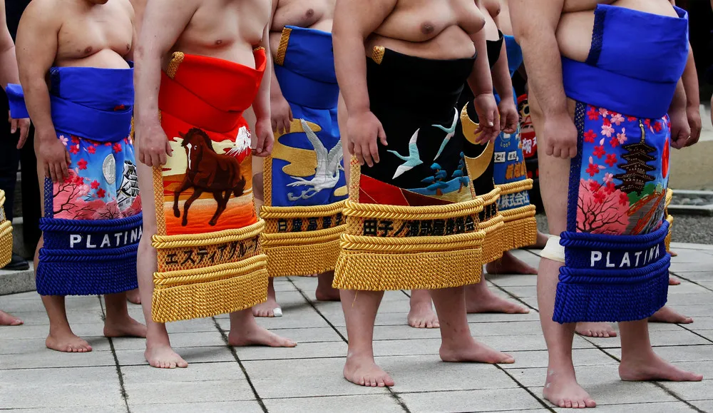 Spring Festival Sumo Tournament in Tokyo