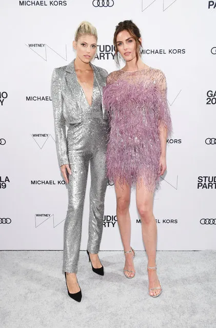 Devon Windsor and Hilary Rhoda attend the Whitney Museum Of American Art Gala + Studio Party at The Whitney Museum of American Art on April 09, 2019 in New York City. (Photo by Dimitrios Kambouris/Getty Images for Whitney Museum of American Art)
