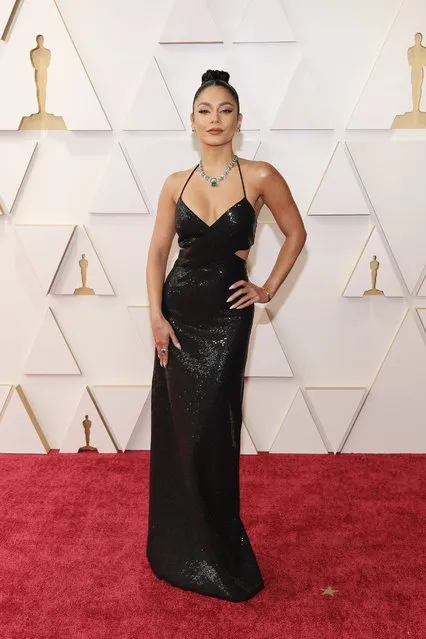 American actress and singer Vanessa Hudgens attends the 94th Annual Academy Awards at Hollywood and Highland on March 27, 2022 in Hollywood, California. (Photo by Mike Coppola/Getty Images/AFP Photo)